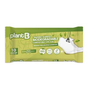 Trapero Húmedo Biodegradable Y Compostable 10un Plant B